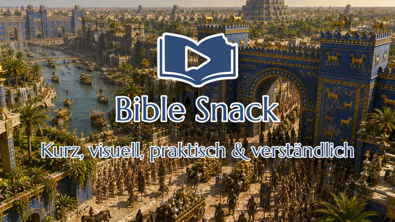 Bible Snack – Mit Videos und Lernmaterial Menschen für die Bibel begeistern