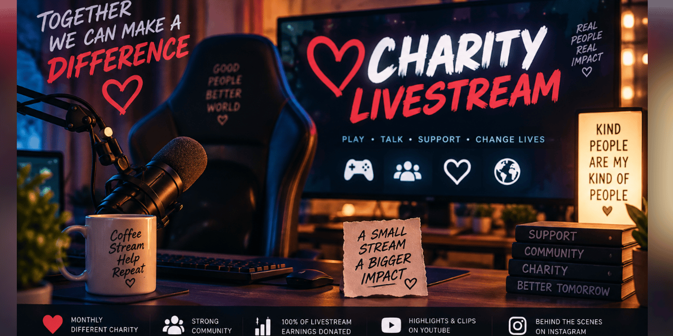 Help Me Build a Charity Livestream That Gives Back