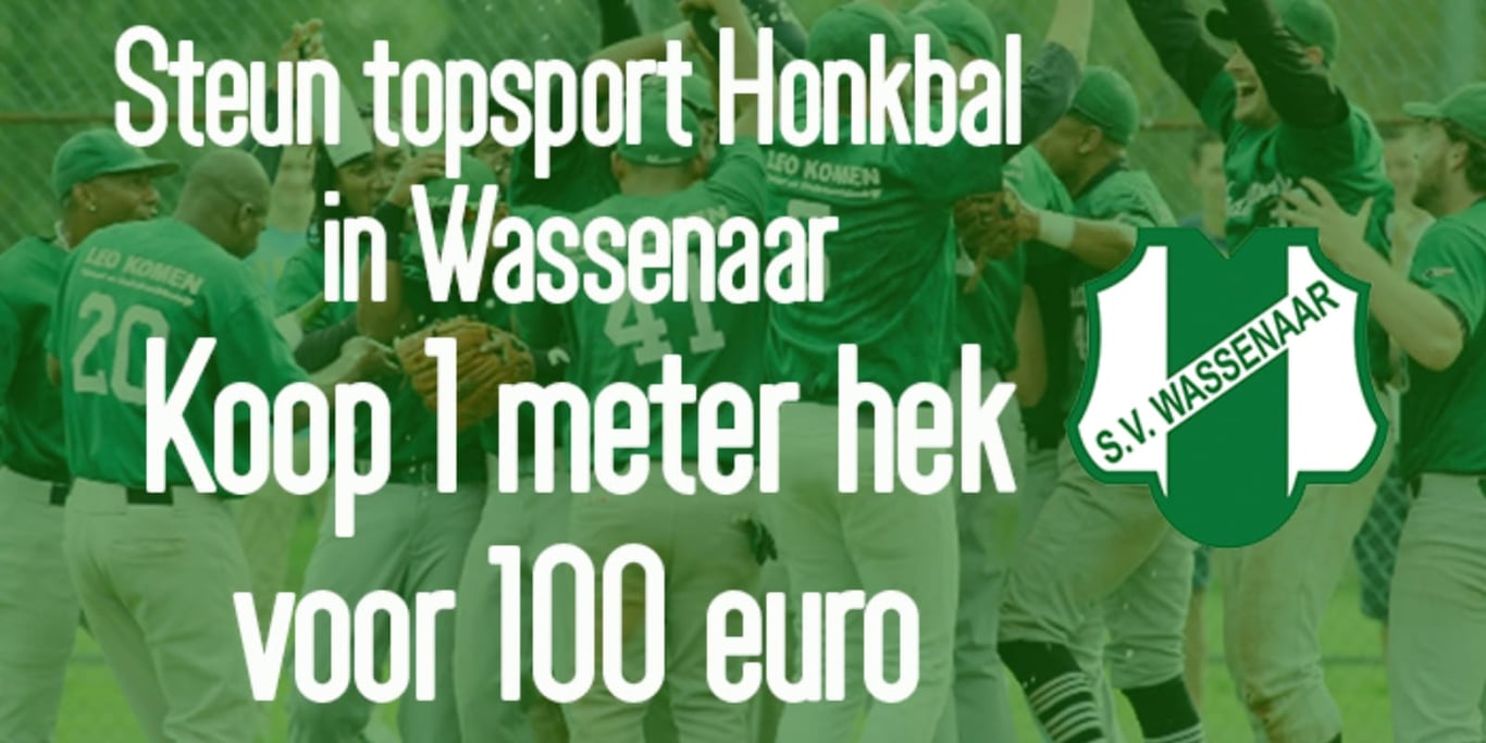 1 Meter hek voor 100 euro.