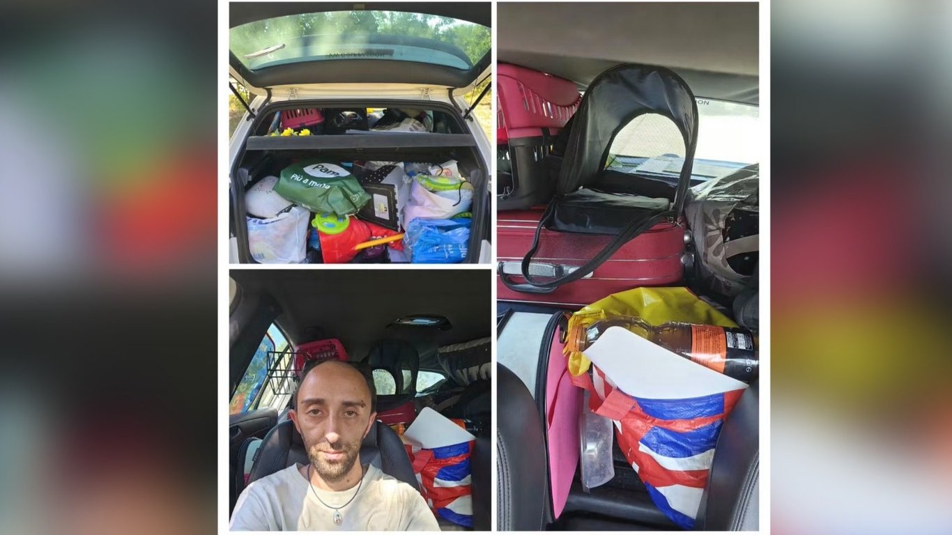 Beni di prima necessità per mio figlio e mia moglie