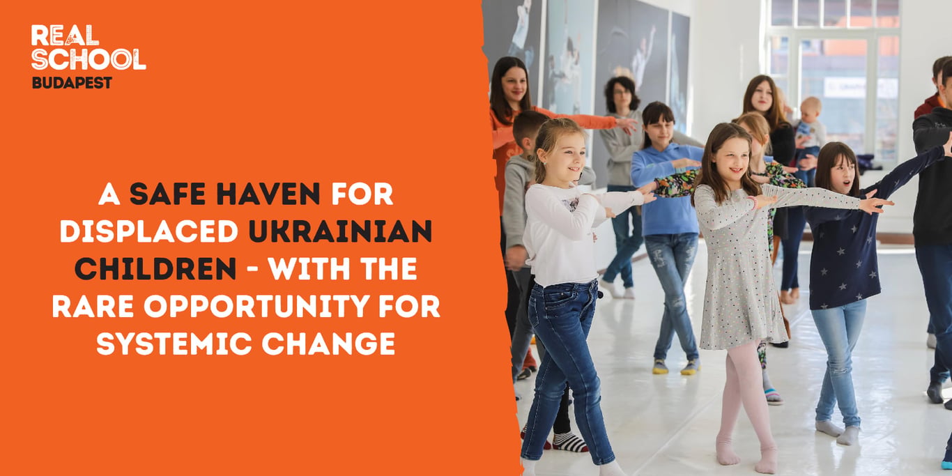 Educating displaced Ukrainian children