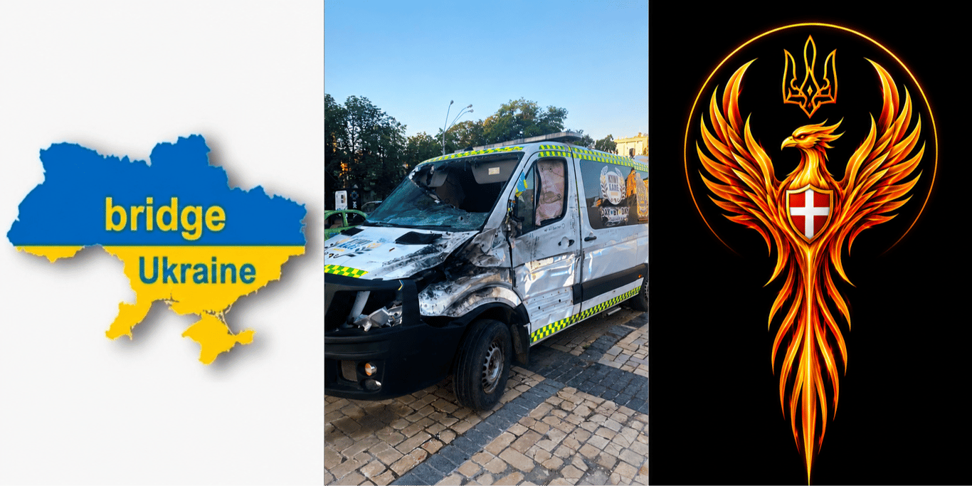 Help us save lives - Keep Helping Ukraine Danmark