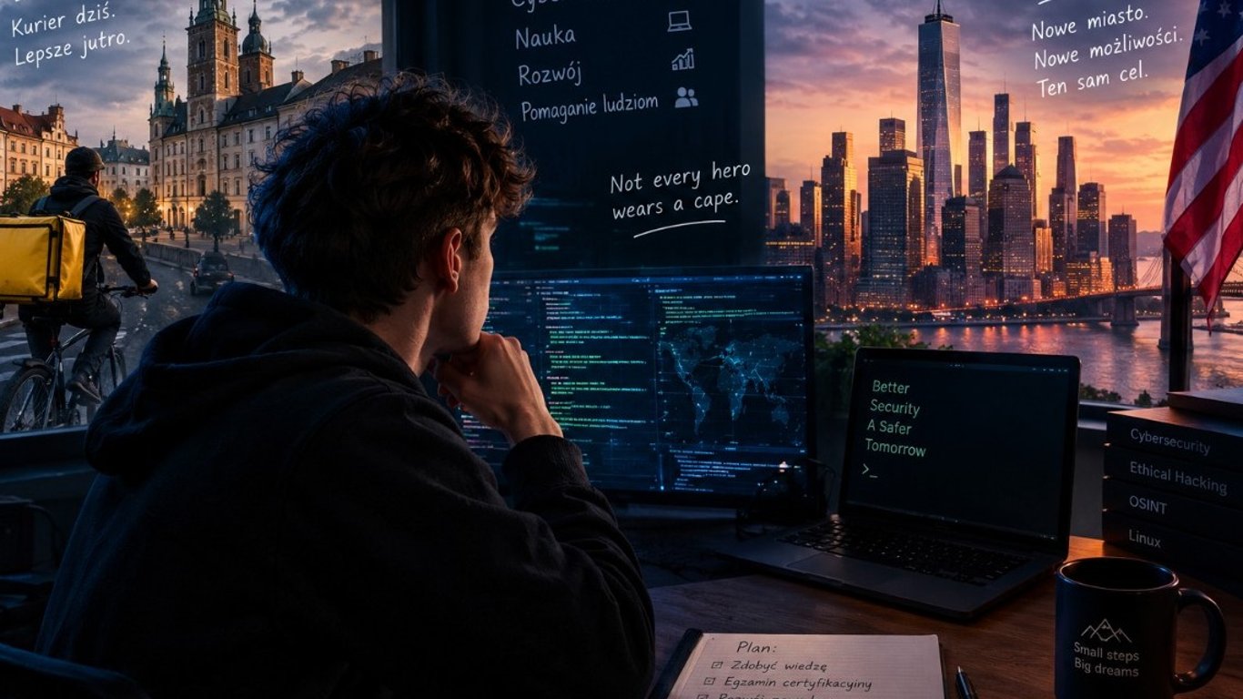 From a Bicycle in Kraków to a Future in Cybersecurity 🇵🇱💻