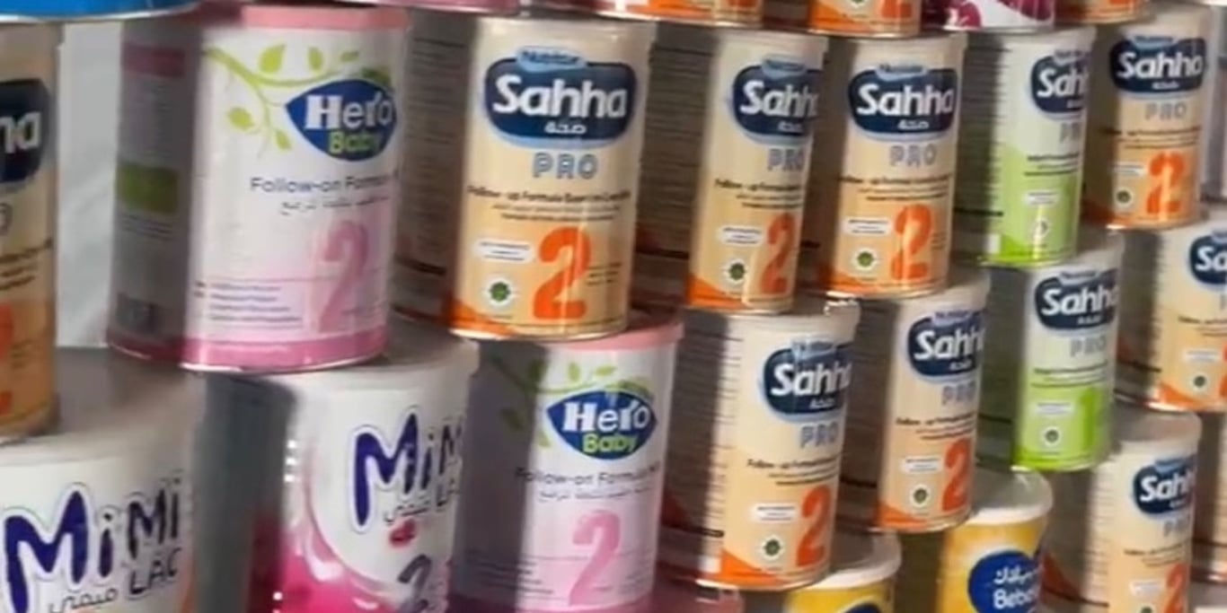 Babymilch für Gaza