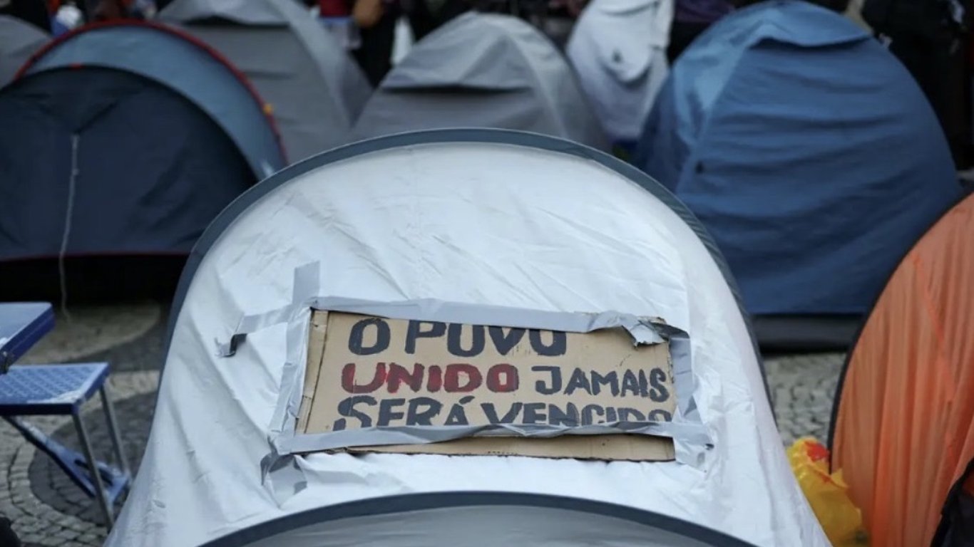 Acampadas em Portugal
