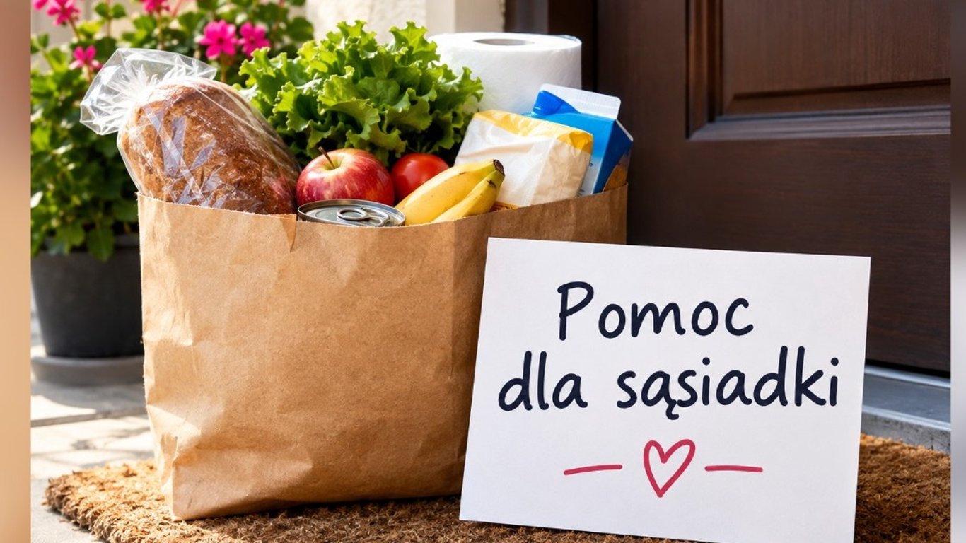 Pilna pomoc dla sąsiadki