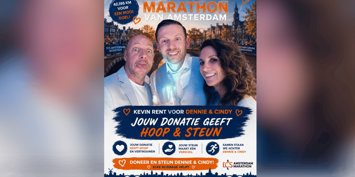 Samen voor Dennie en Cindy