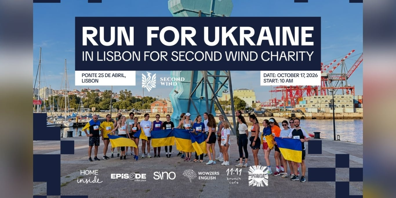 Run for Ukraine in Lisbon: Support Second Wind Charity