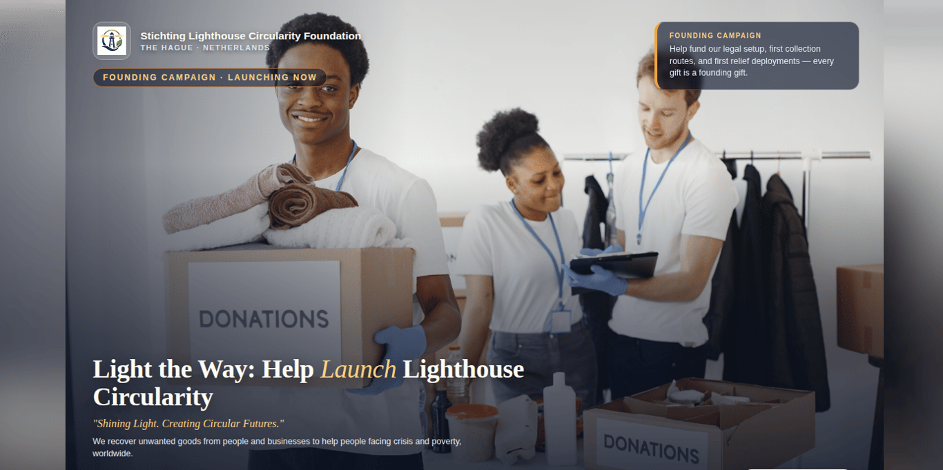 Light the Way: Help Launch Stichting Lighthouse Circularity Foundation
