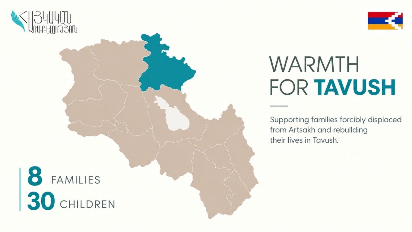 WARMTH FOR CHILDREN IN TAVUSH