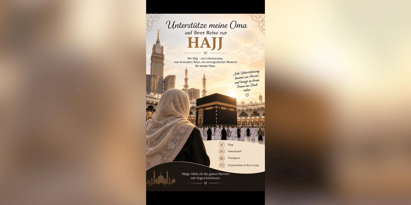 Help my Grandmother make Hajj