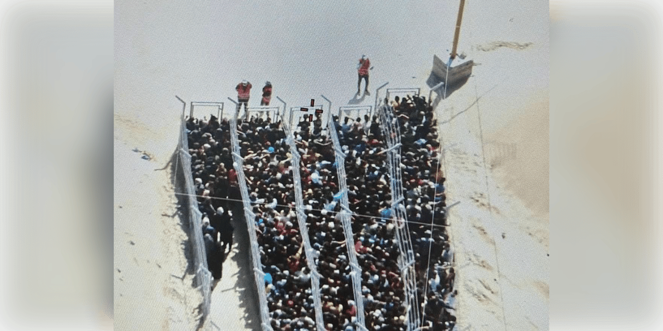 Marching to Gaza - let the aid trucks enter!