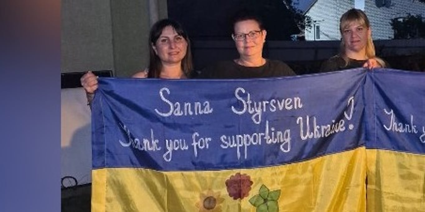 Ukraina - För transport av humanitär hjälp