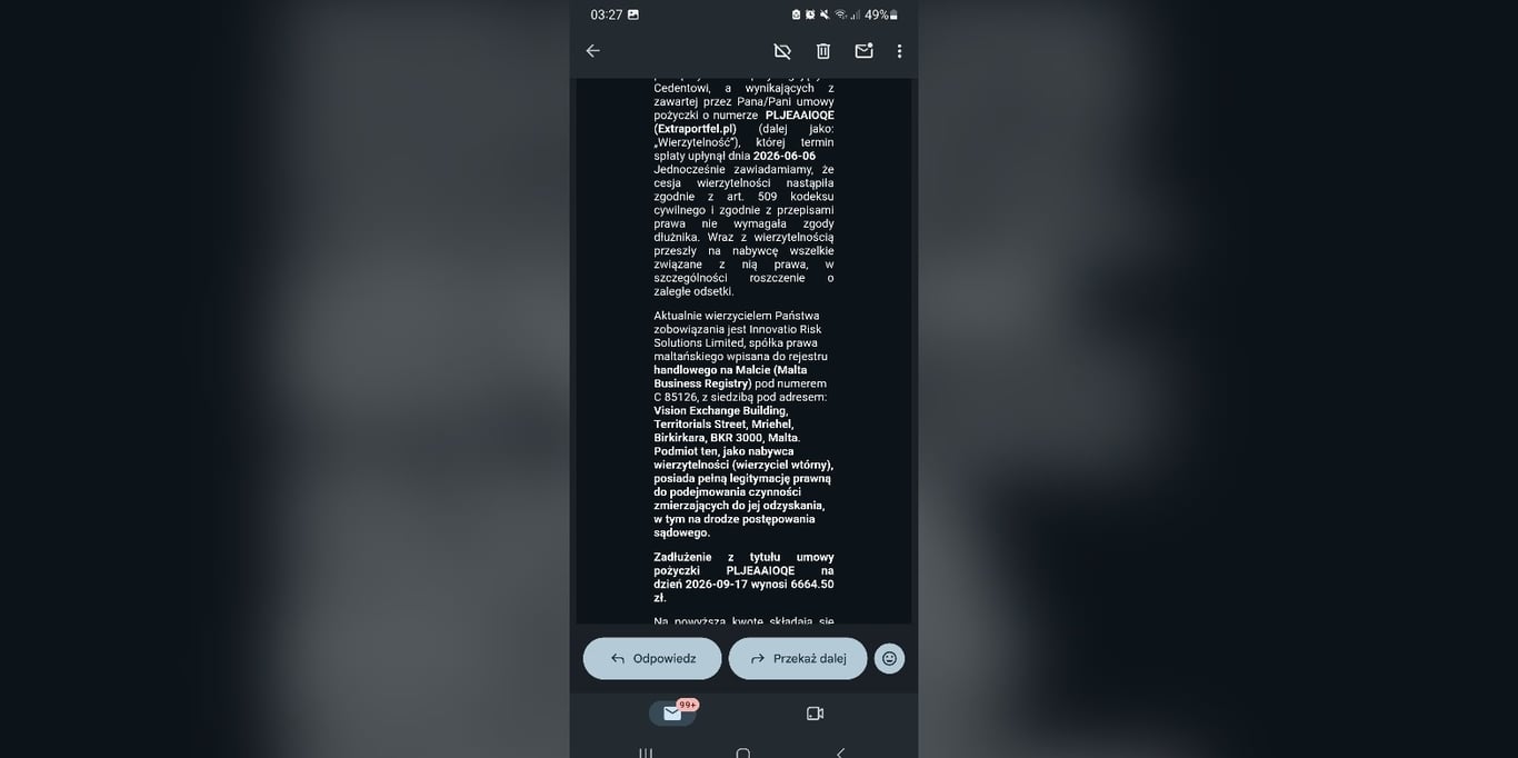 Pomóż mi wyjść z długów i zacząć życie od nowa.