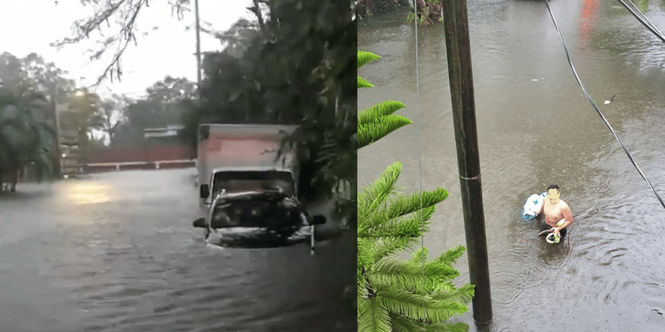 Inundaciones en Montesion, Villas de Suiza y Comunidad El Progreso.