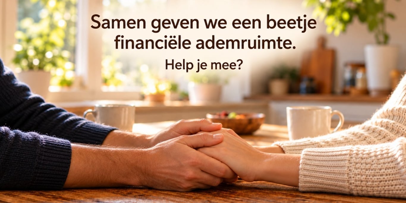 Van financiële zorgen naar een beetje ademruimte