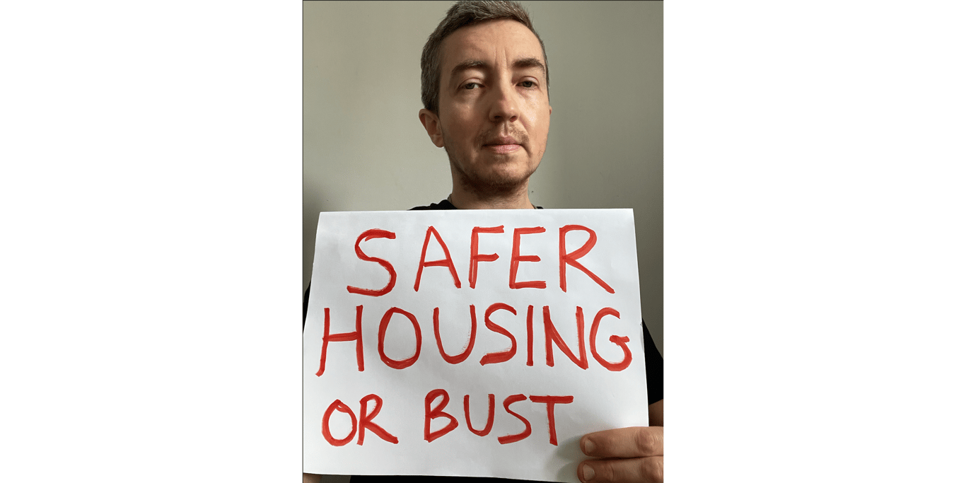 trans disabled artist organizer Seeley needs safer housing moving help