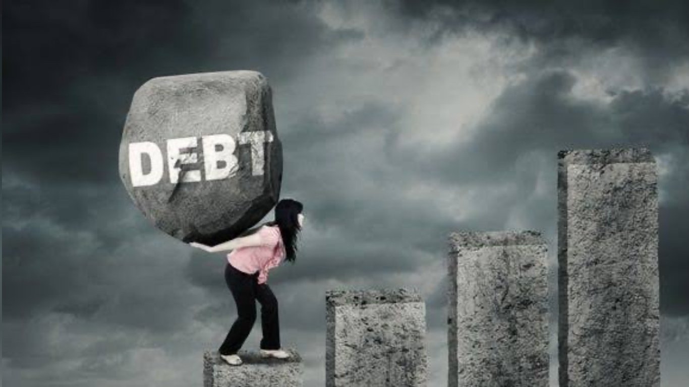 A huge amount of debt