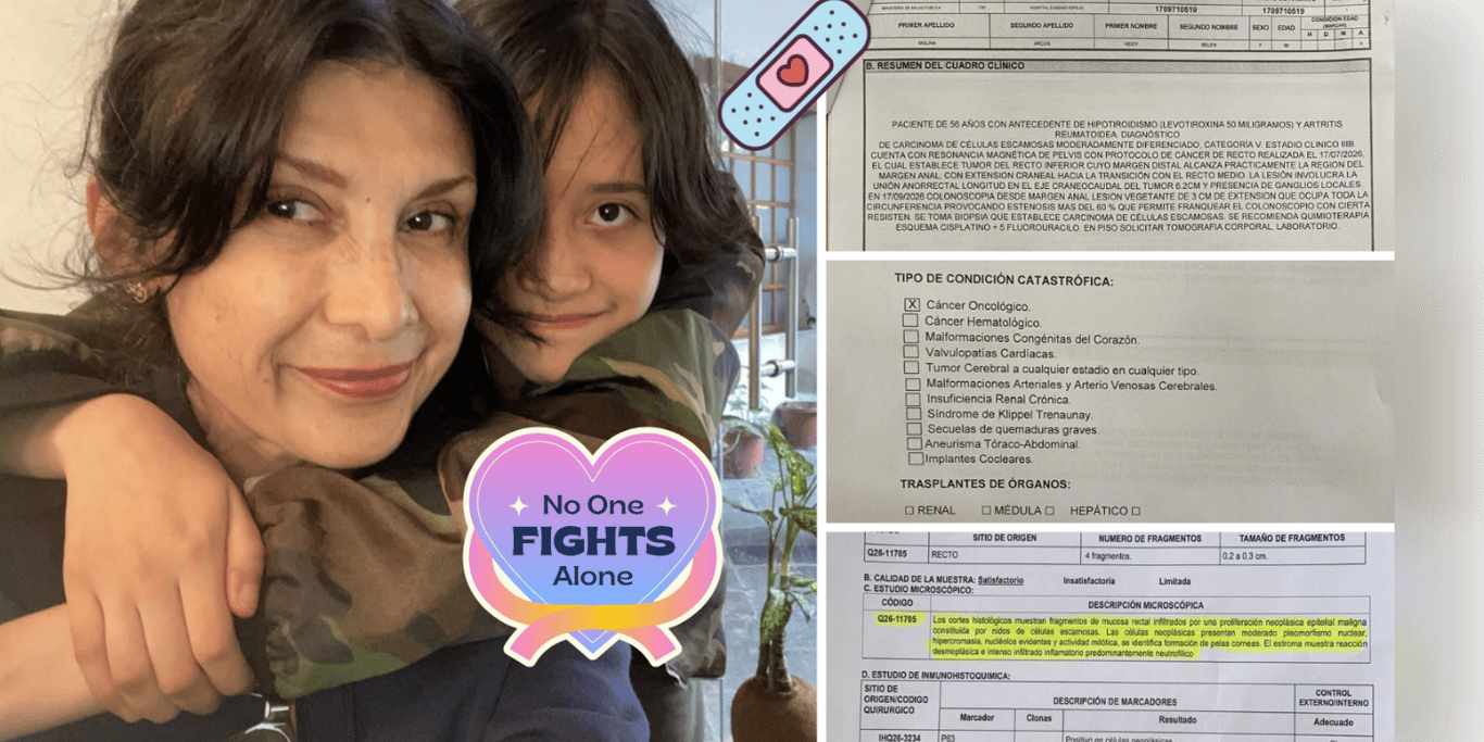Una oportunidad para Heidy: ayúdanos en su lucha contra el cáncer