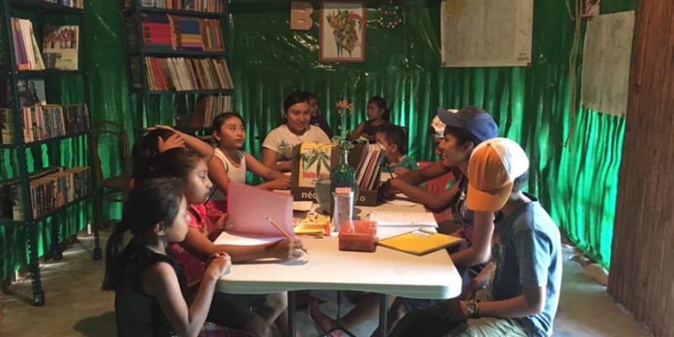 Saving Mayan Language Library School Project