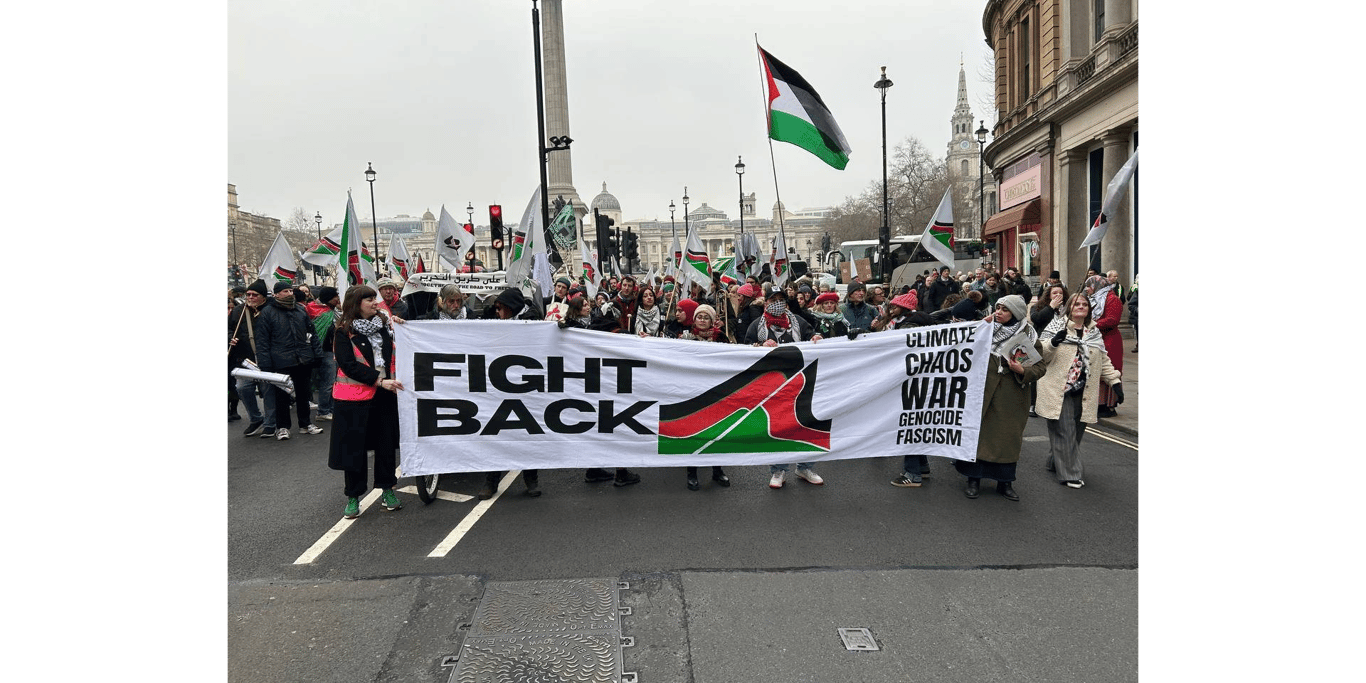 Support The Surge, the movement against fascism, genocide and climate chaos