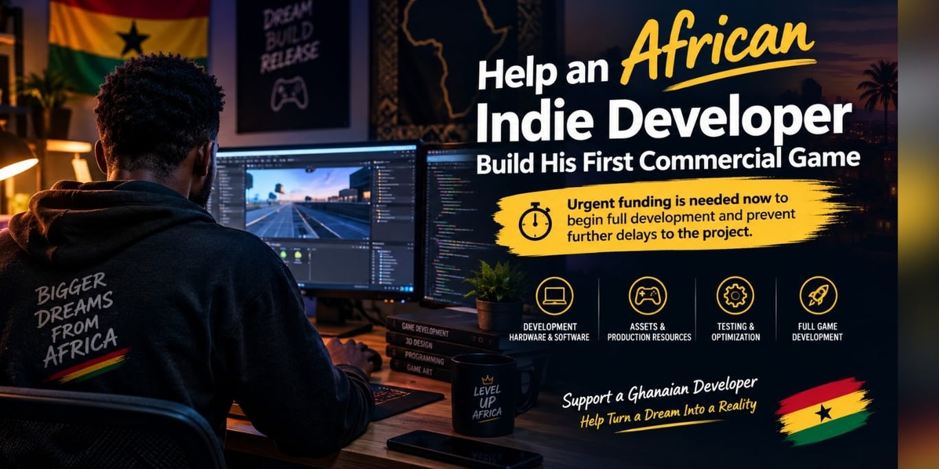 Help an African Indie Developer Build His First Commercial Game