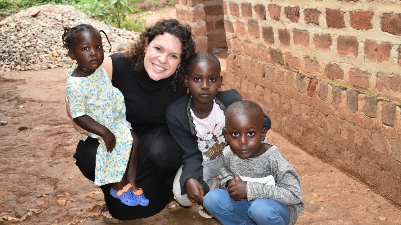 Gudbørn i Uganda