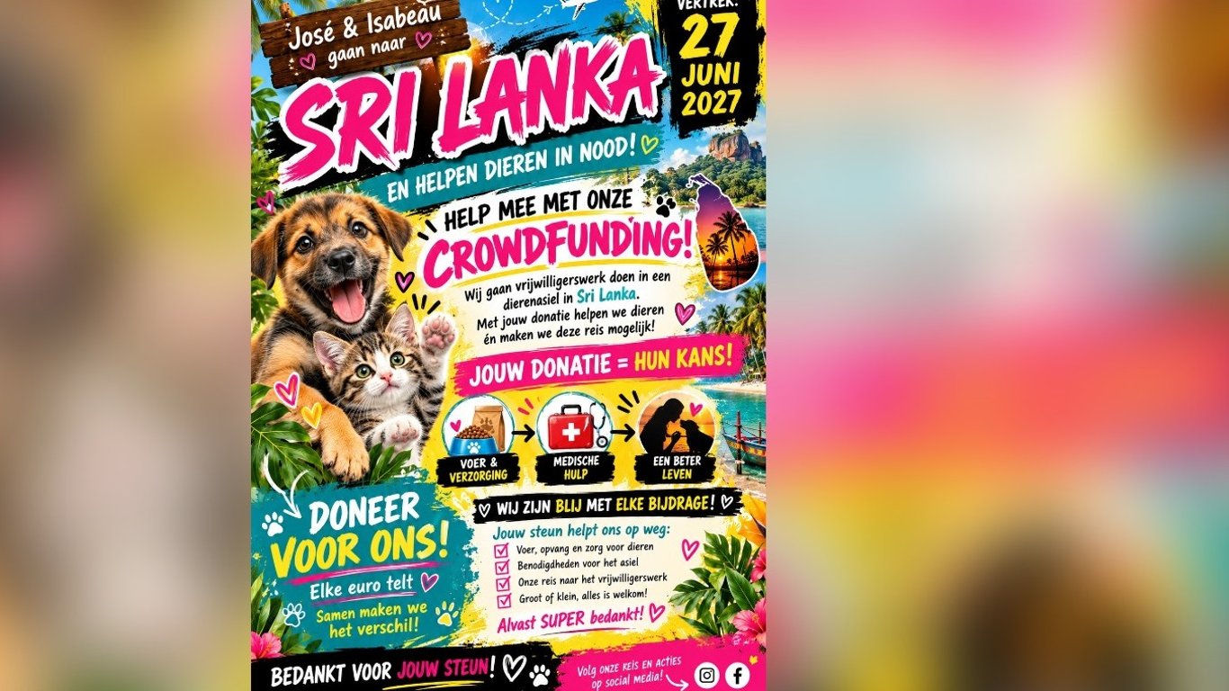 Vrijwilligerswerk dierenasiel Sri lanka