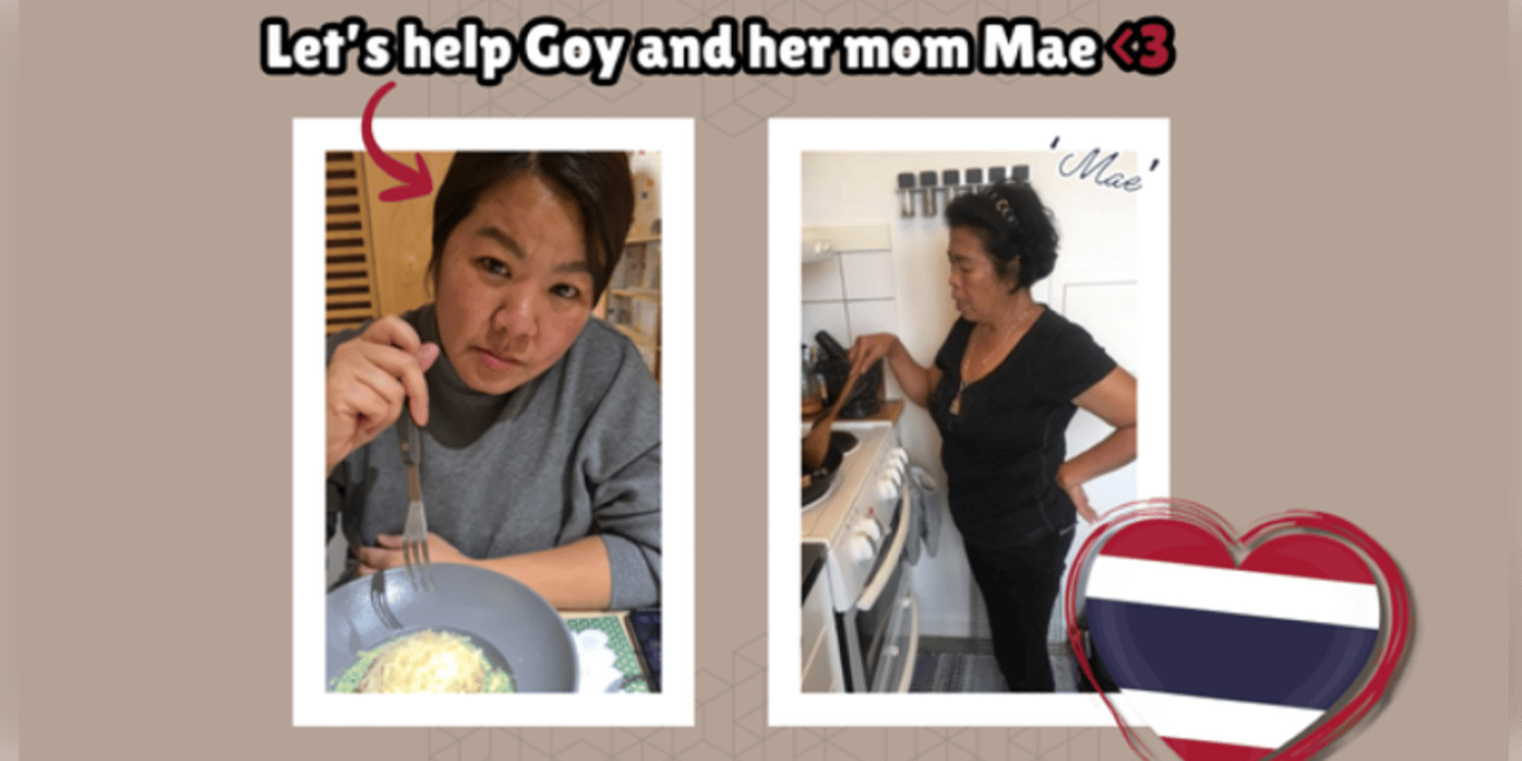 Help Goy och her mother Mae