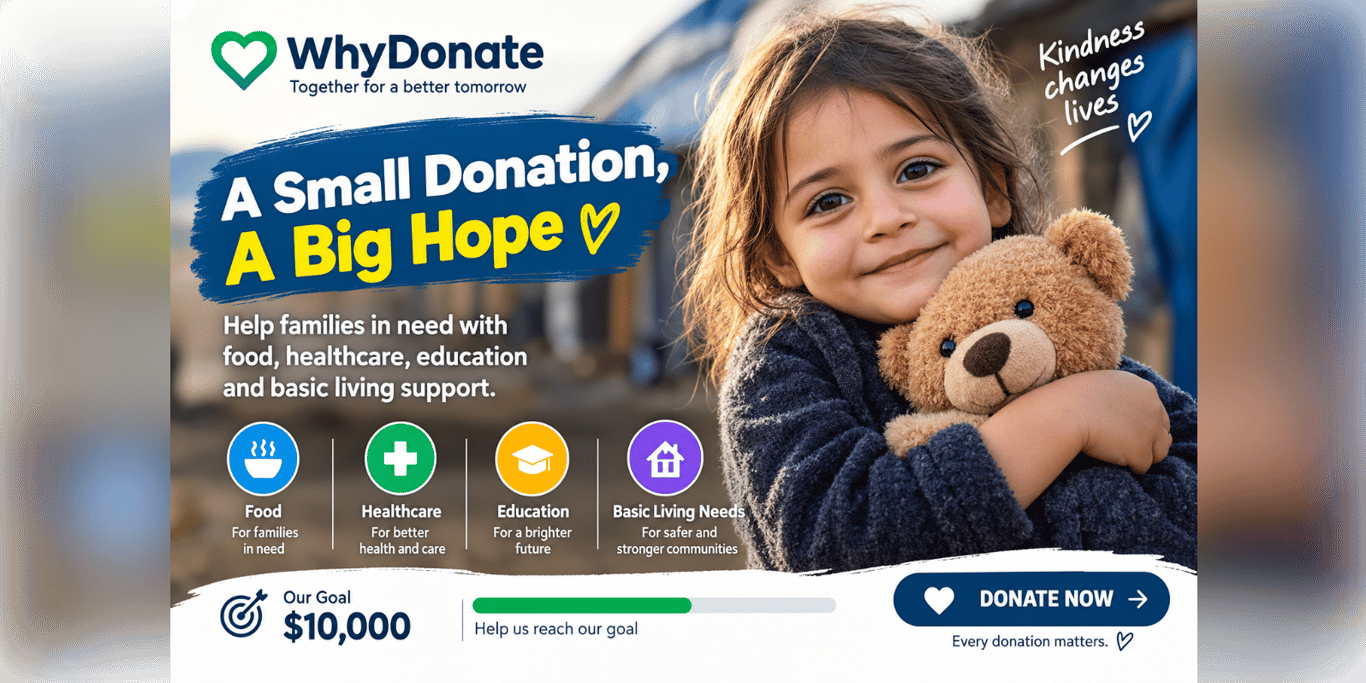 A Small Donation, A Big Hope – Help Families in Need