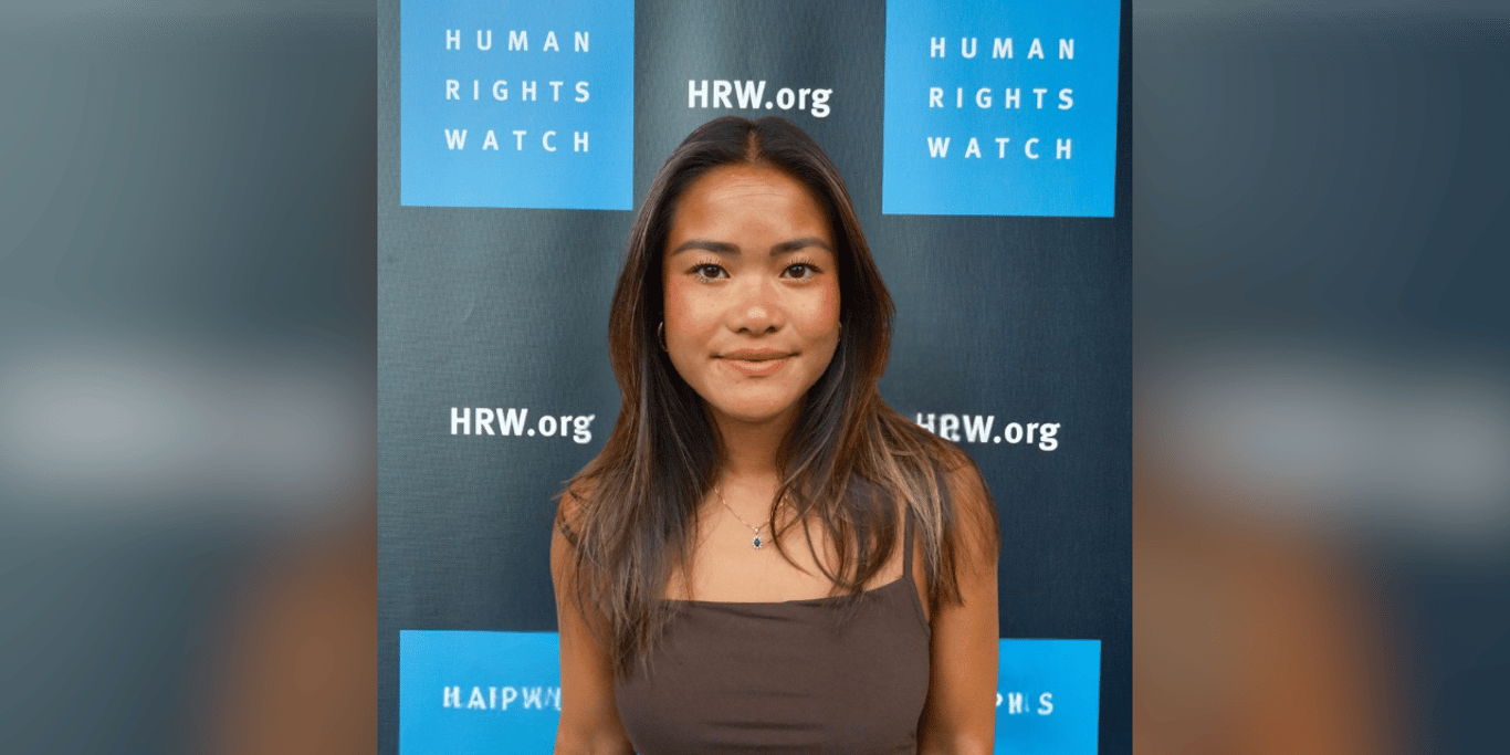 Mandy Chin runs for Human Rights Watch
