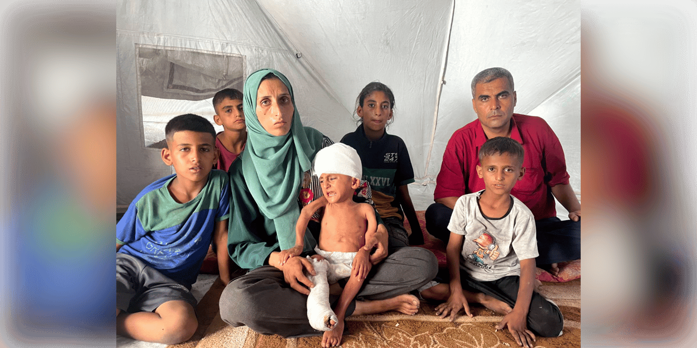 Help Abood and his family survive