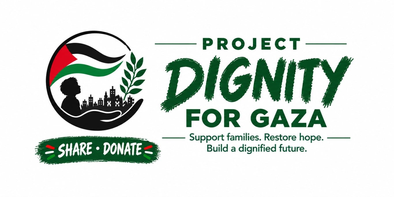 Help keep dignity alive in Gaza