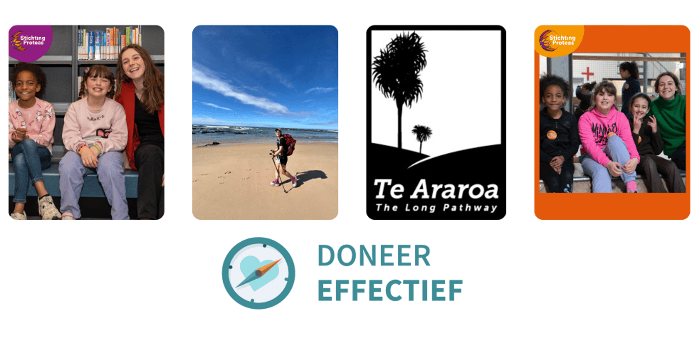 Te Araroa for Stichting Proteas & Doneer Effectief