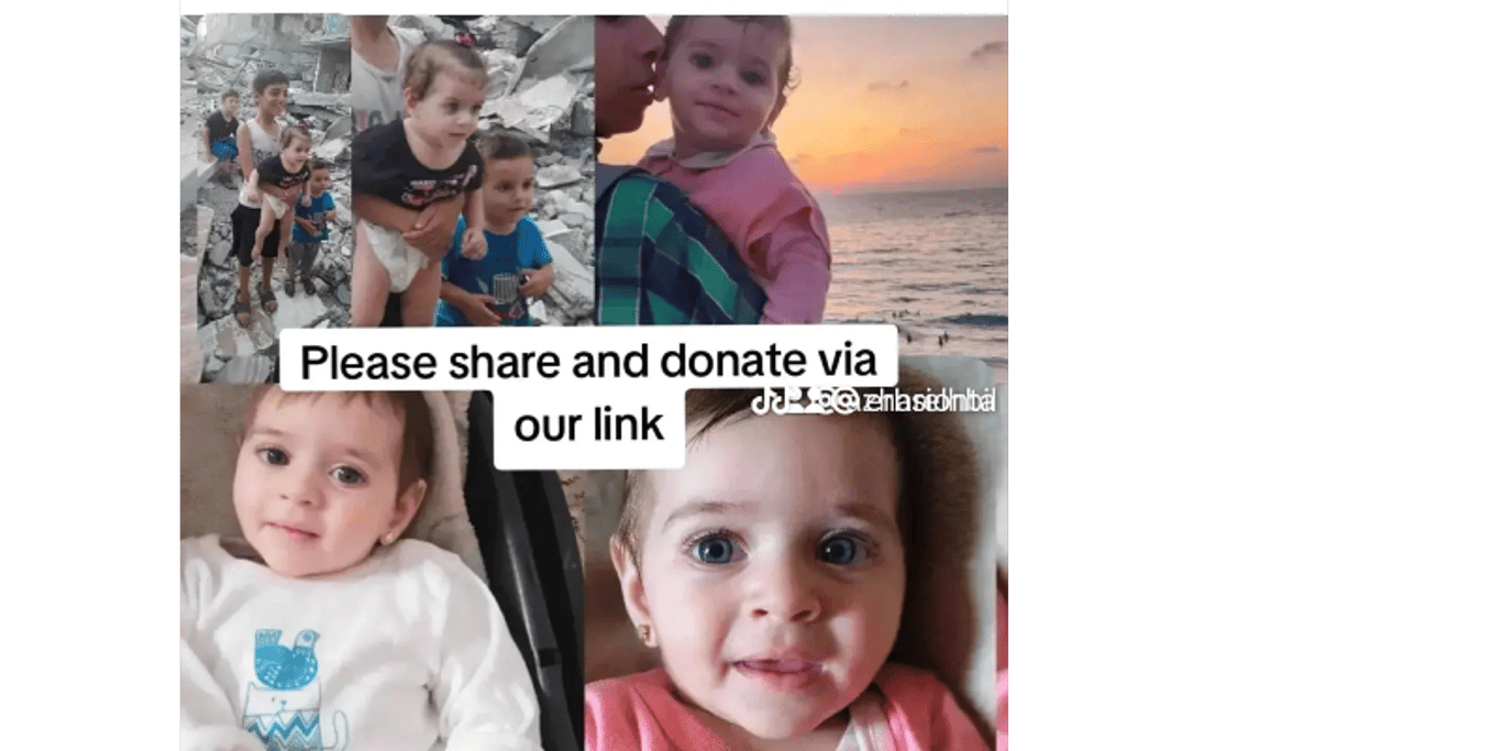 Save a family with 4 kids in Gaza