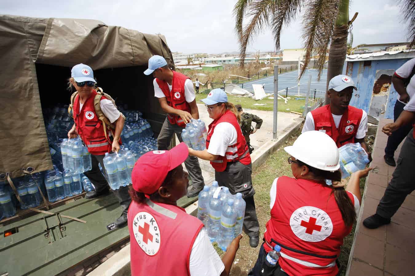 Hurikán Červeného kríža Irma St Martin 7 Συγκέντρωση χρημάτων για μη κερδοσκοπικούς οργανισμούς