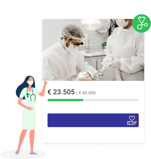 Banner: Medical fundraising DA 1 Img medical NL 3 Banner: Medical fundraising DA