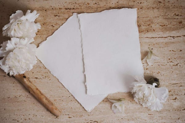 environmental charities - handmade paper