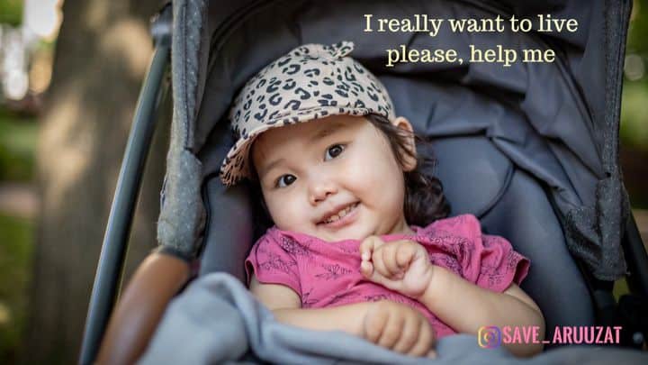 Help Aruuzat fight SMA Disease - WhyDonate