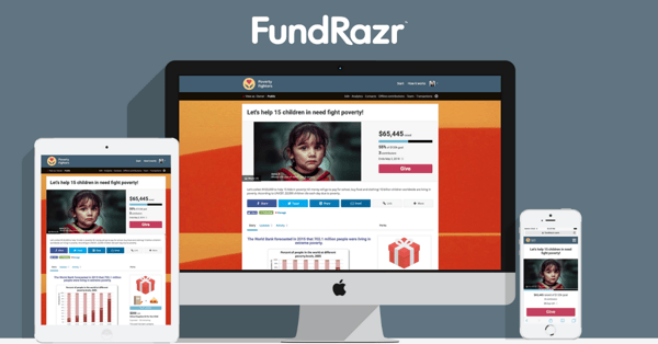 Fundraising Apps - Fundrazr