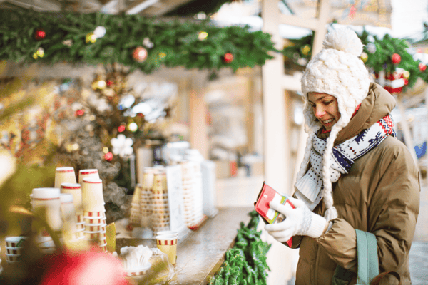 ideias para barracas de Natal para arrecadação de fundos