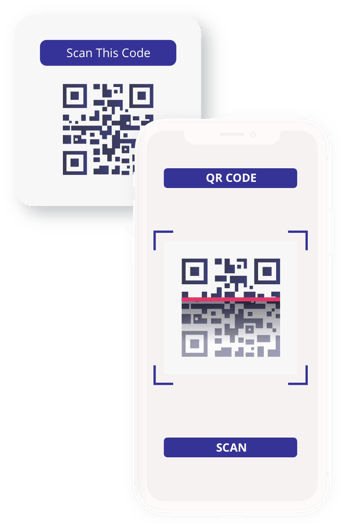 How can I use a QR Code to collect charity donations?