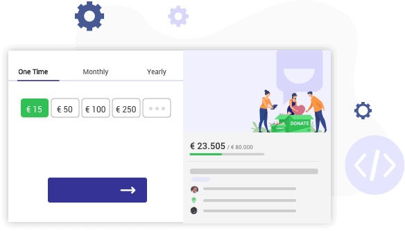 Donation button IT 5 Donation button IT