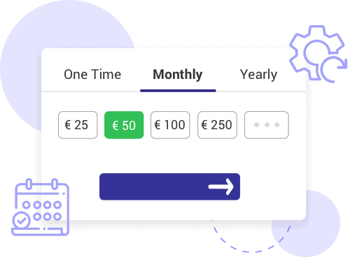 Recurring donations SV