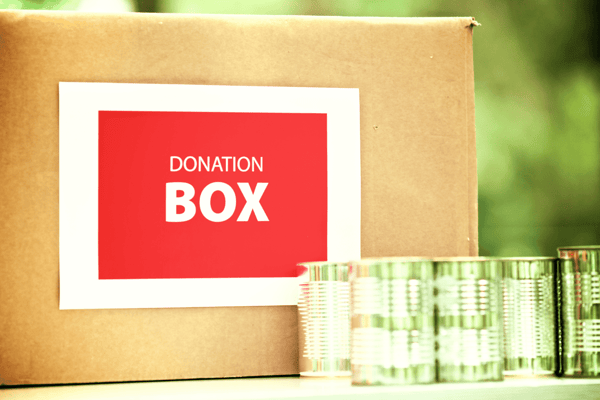 Caja de donación