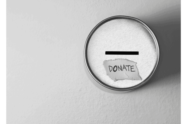 Caja de donación