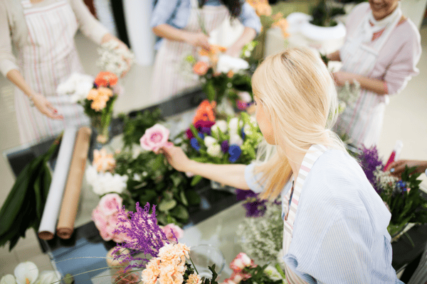 spring fundraiser Floral DIYs