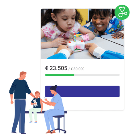 Banner: SMA ES 1 Enfermedad AME Comience una Recaudación de Fondos o Done