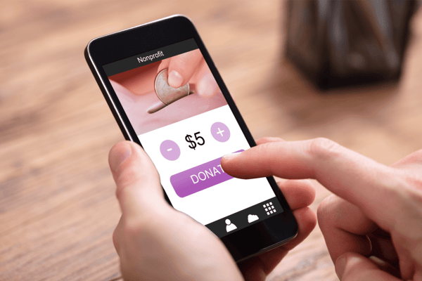 Collecte de fonds mobile à but non lucratif