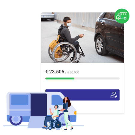 Wheelchair bus Banner ES 1 Furgoneta Para Silla De Ruedas